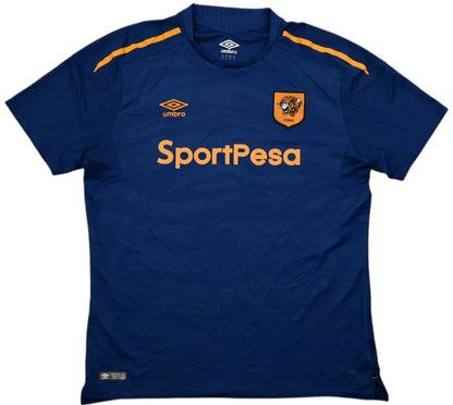 Maillot Hull City Extérieur 2017-18 Umbro Vintage | 9/10