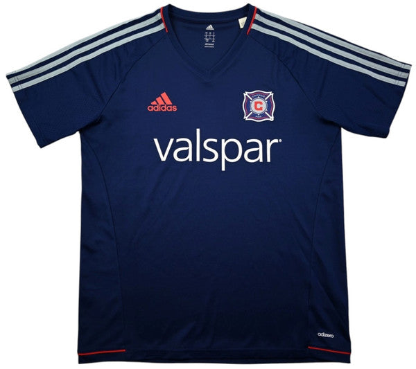 Maillot Chicago Fire 2017 Adidas vintage taille L - collector MLS