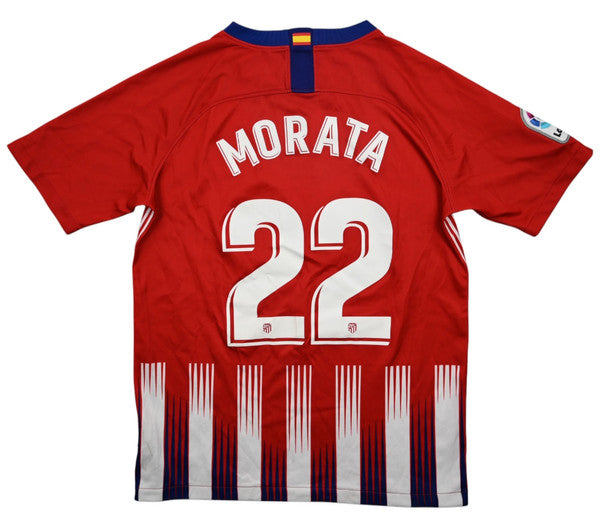 Maillot Atletico Madrid 2018-19 Nike Domicile Morata vintage