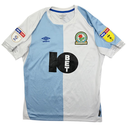 Maillot Blackburn Rovers 2018-19 Umbro Mulgrew Domicile Vintage