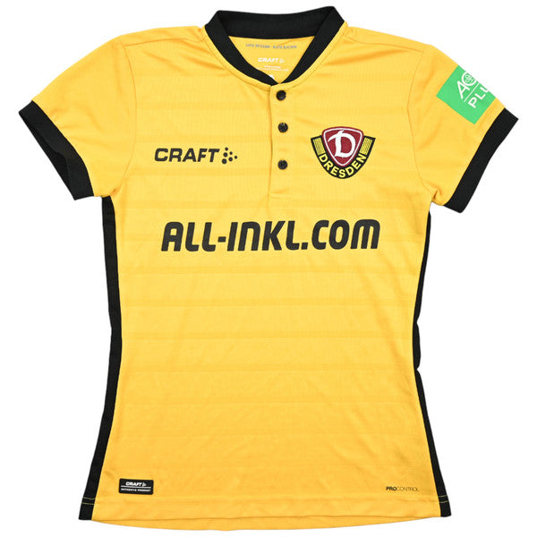 Maillot Dynamo Dresden Domicile 2018-19 Craft Femme Vintage