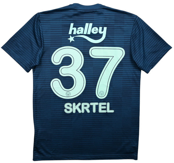Maillot Fenerbahçe Extérieur 2018-19 Adidas Škrtel Vintage