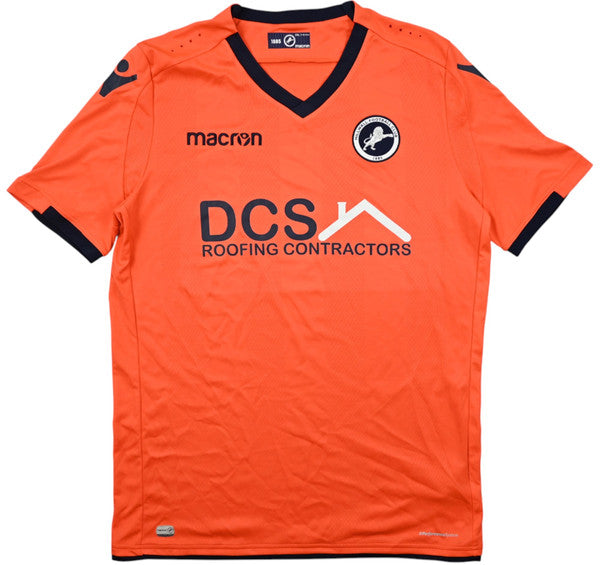 Maillot Millwall Extérieur 2018-19 Macron DCS Vintage XXL
