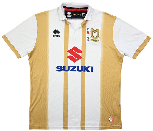 Maillot MK Dons 2018-19 Domicile Errea Suzuki vintage collector