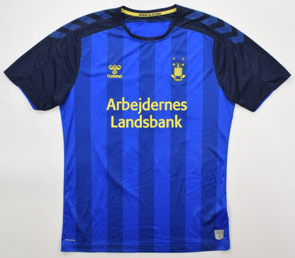 Maillot Brondby Domicile Hummel 2019-20 Wilczek vintage L
