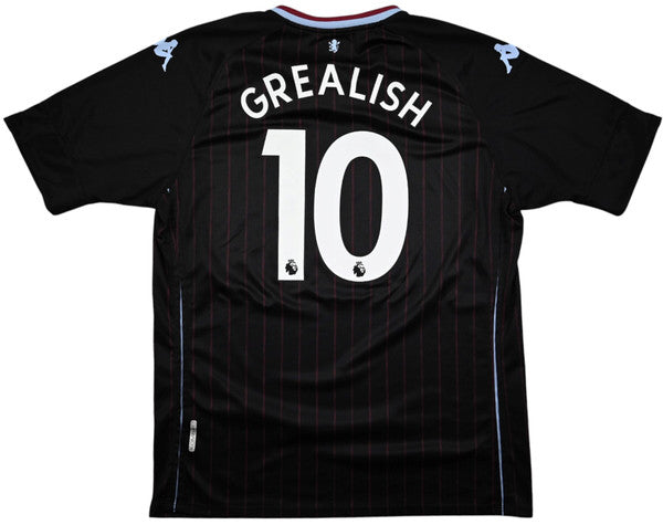 Maillot Aston Villa Extérieur 2020-21 Kappa Grealish vintage
