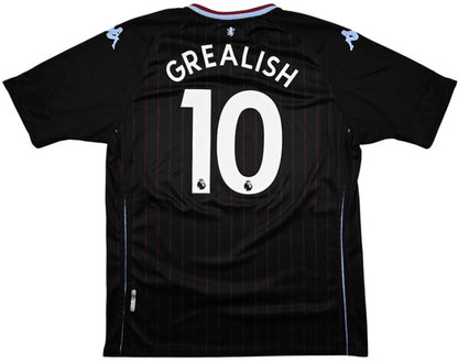 Maillot Aston Villa Extérieur 2020-21 Kappa Grealish vintage