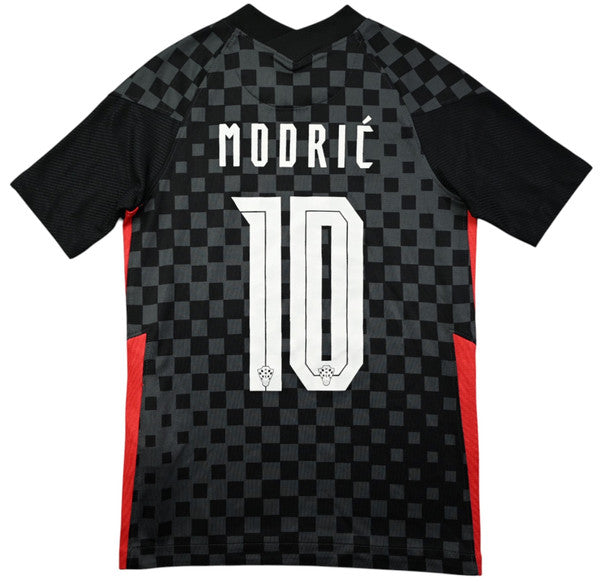 Maillot Croatie Extérieur Nike 2020-21 Modric Boys S - Vintage