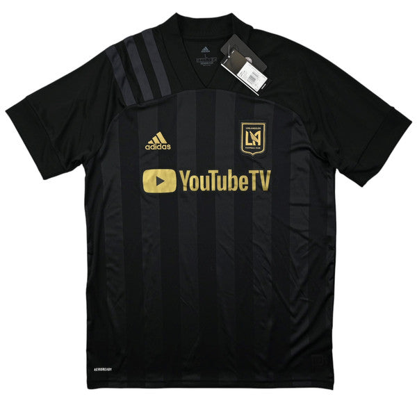 Maillot LAFC 2020 Adidas YouTube TV MLS vintage neuf