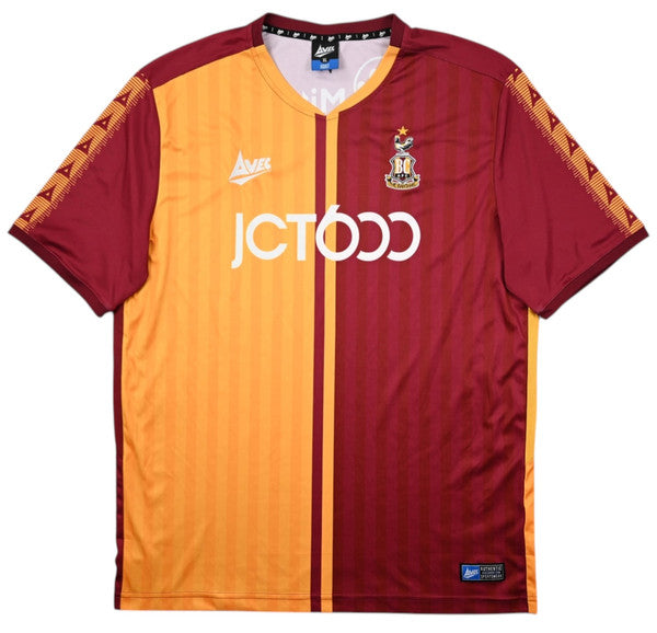 Maillot Bradford City Third 2021-22 Avec JCT600 – Vintage XL