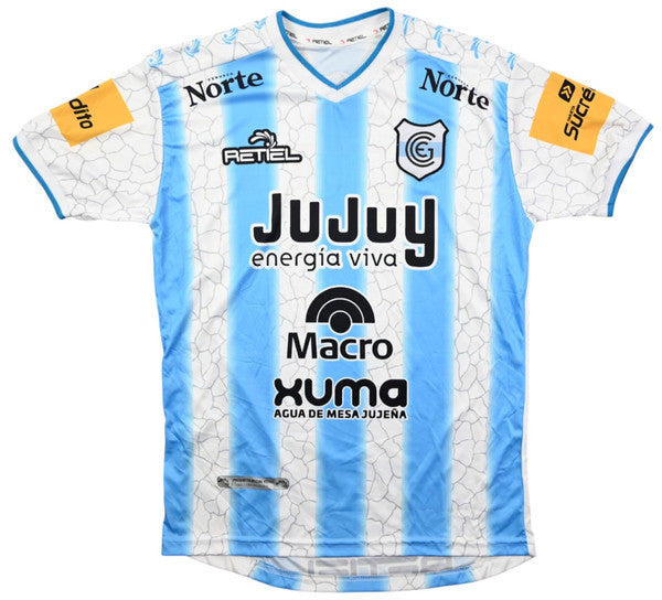 Maillot Gimnasia Jujuy Domicile 2021-22 Retiel vintage collector
