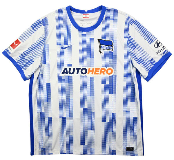 Maillot Hertha Berlin 2021-22 Nike Domicile Autohero XXL vintage