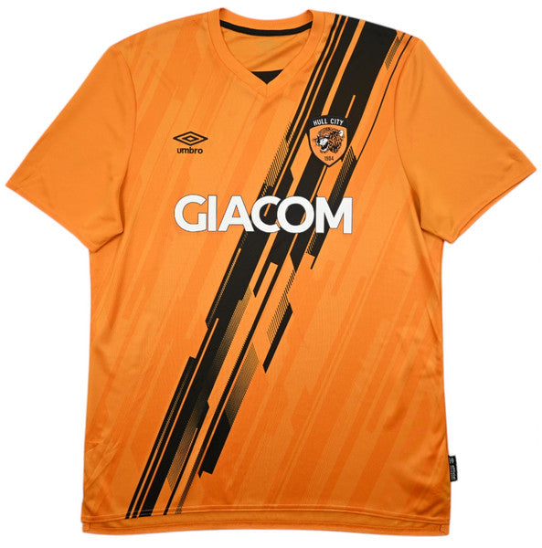 Maillot Hull City Domicile 2021-22 Umbro Giacom vintage XL