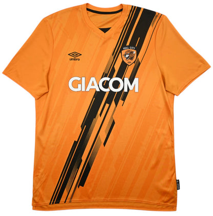 Maillot Hull City Domicile 2021-22 Umbro Giacom vintage XL