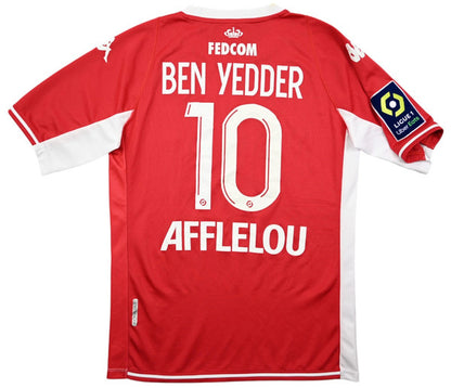 Maillot Monaco 2021-22 Kappa Ben Yedder Domicile vintage