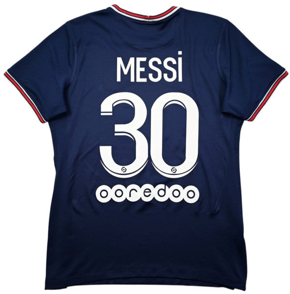 Maillot PSG 2021-22 Nike Jordan Messi Domicile Femme M