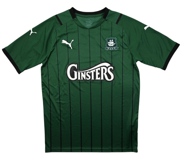 Maillot Plymouth Argyle Domicile Puma 2021-22 Ginsters vintage