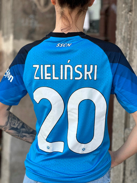 Maillot Napoli 2022-23 Zielinski Emporio Armani Domicile
