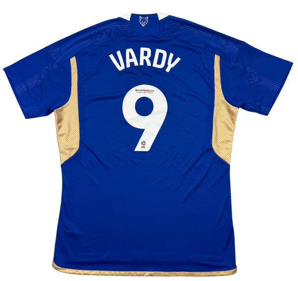Maillot Leicester City Domicile Adidas 2023-24 Vardy Collector