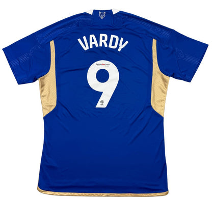 Maillot Leicester City Domicile Adidas 2023-24 Vardy Collector