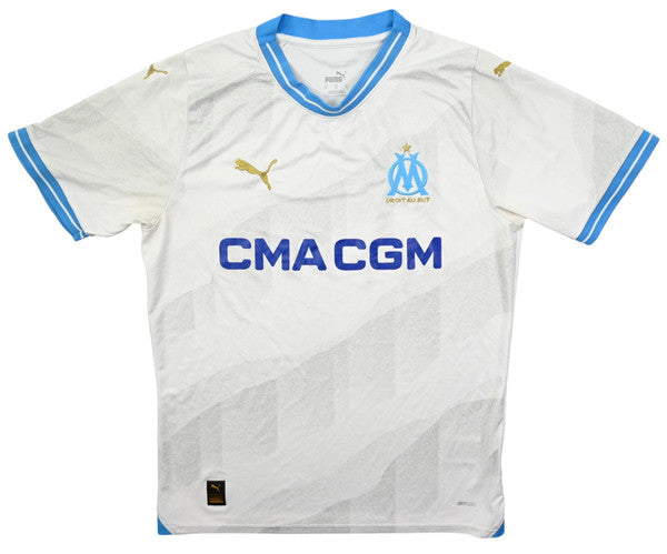 Maillot Extérieur OM 2023-24 Puma CMA CGM vintage collector
