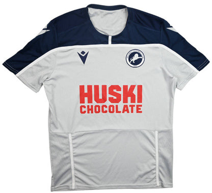 Maillot Millwall FC Extérieur Macron 2019-20 Husk Chocolate